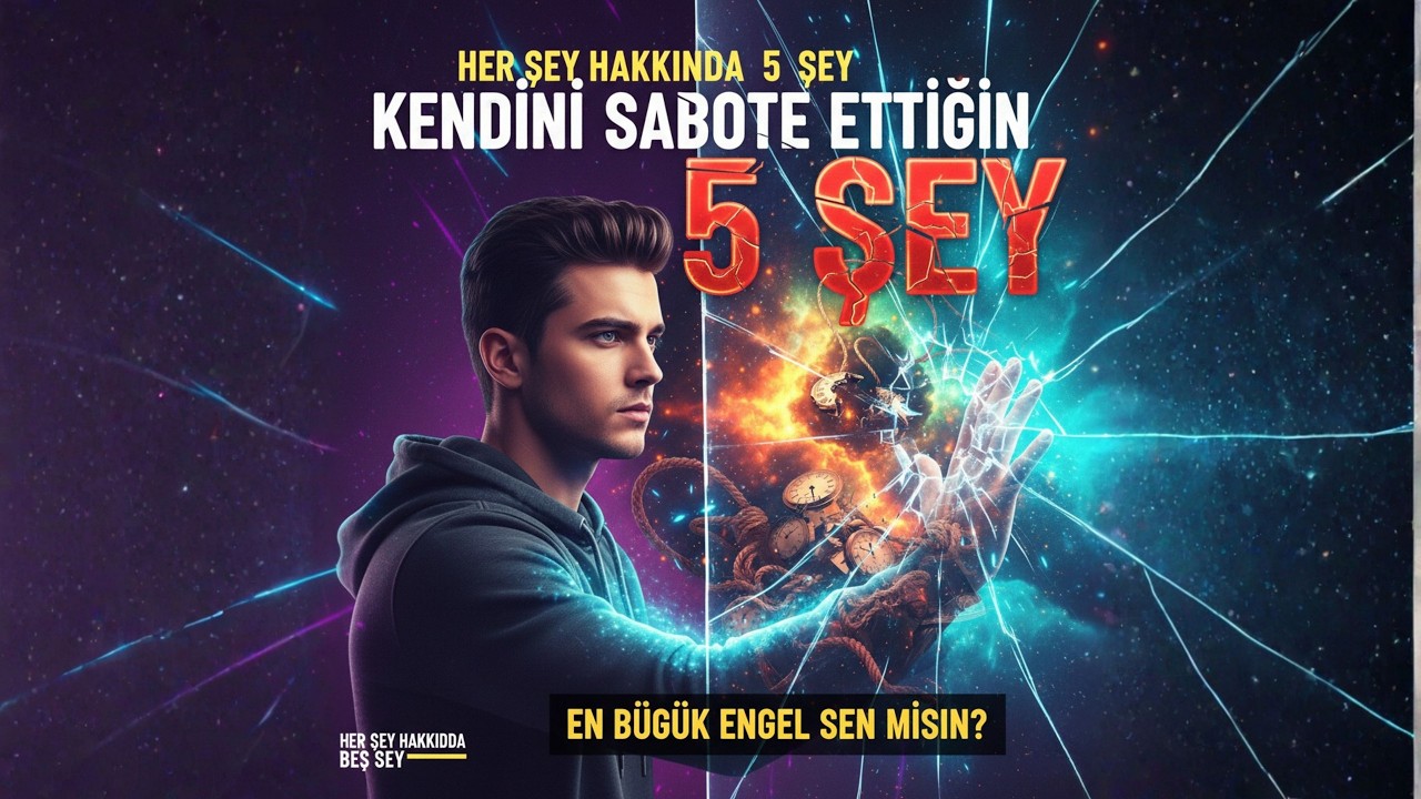 Kendini Sabote Etmenin 5 Yolu