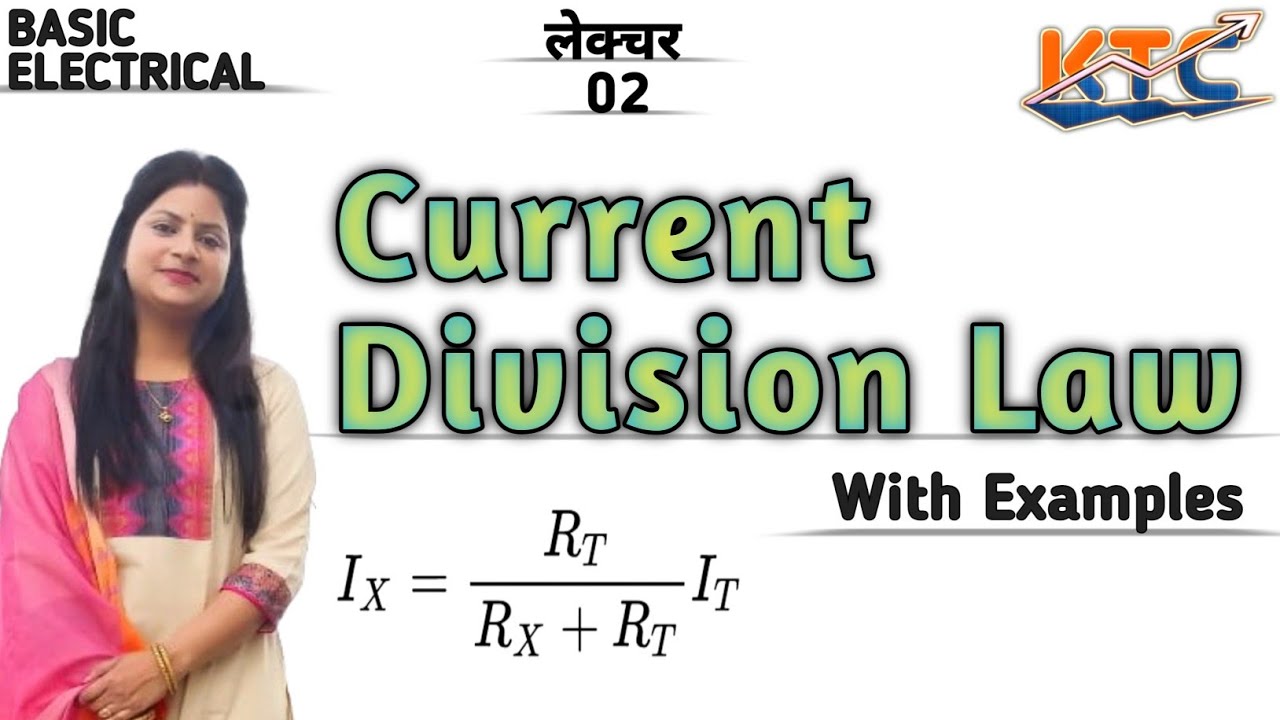 Current Division law In Hindi For Inductor For Capacitor Series