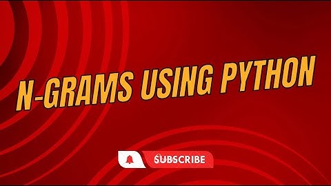 Natuurlijke taalverwerking | n-grammen | Python