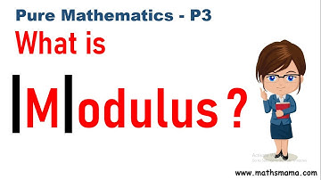 Pure Mathematics P3  : Chapter 2 - Introduction to Modulus  -  Lesson 1
