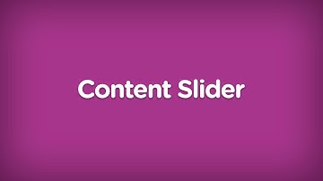 jQuery Content Slider - Part 1