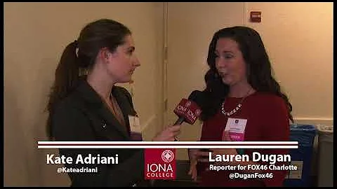 Iona College Junior Kate Adriani interview Lauren ...