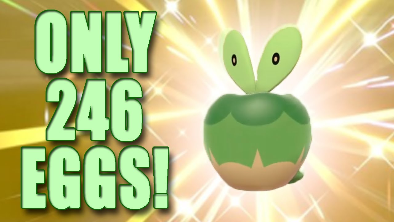 Shiny Applin in ONLY 246 EGGS! - YouTube