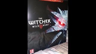 The Witcher 3 Wild Hunt Collector Limited Edition PC Unboxing