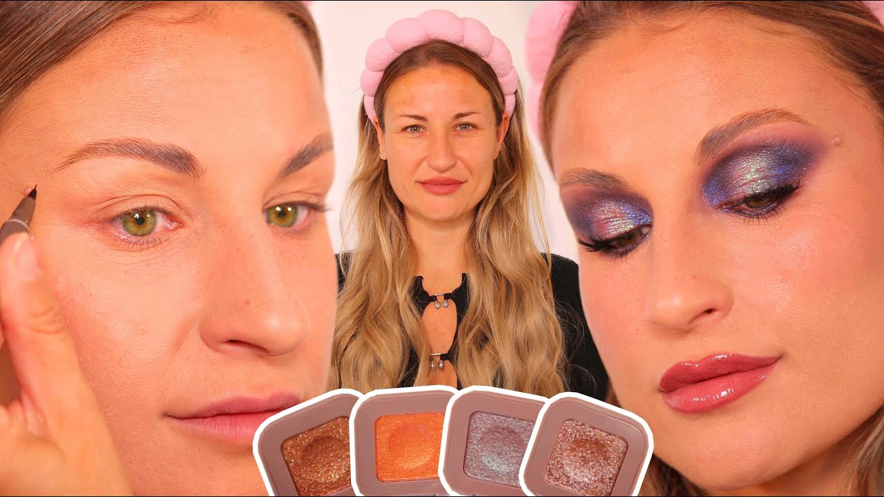 PROBANDO MAQUILLAJE DE YESSTYLE: Por fin hago LAS CEJAS PELO A PELO y os enseño GLITTERS MUY TOP