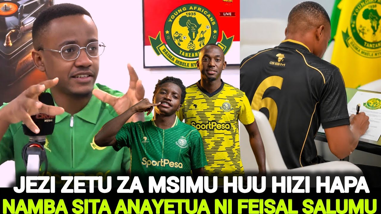ALLY KAMWE AMTAMBULISHA FEISAL NA JEZI MPYA ZA YANGA/ YANGA YA MWAKA HUU ITACHUKUA KLABU BINGWA