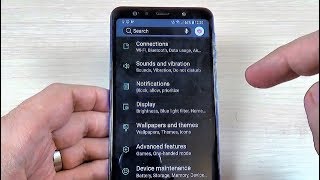 How to Install a Dark/Black Theme on Samsung Galaxy A7 & A9 (2018) screenshot 1