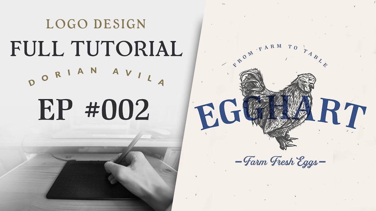 Logo Design Process | Full Tutorial | Ep 2 - YouTube