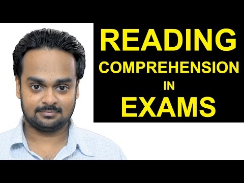 वीडियो: मैं कॉम्प्रिहेंशन टेस्ट की तैयारी कैसे करूं?