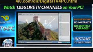 Digital TV for PC Windows Software (DTV4PC) screenshot 1