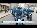 Alcalde rafael lpez aliaga  motocicletas para combatir la inseguridad ciudadana en lima