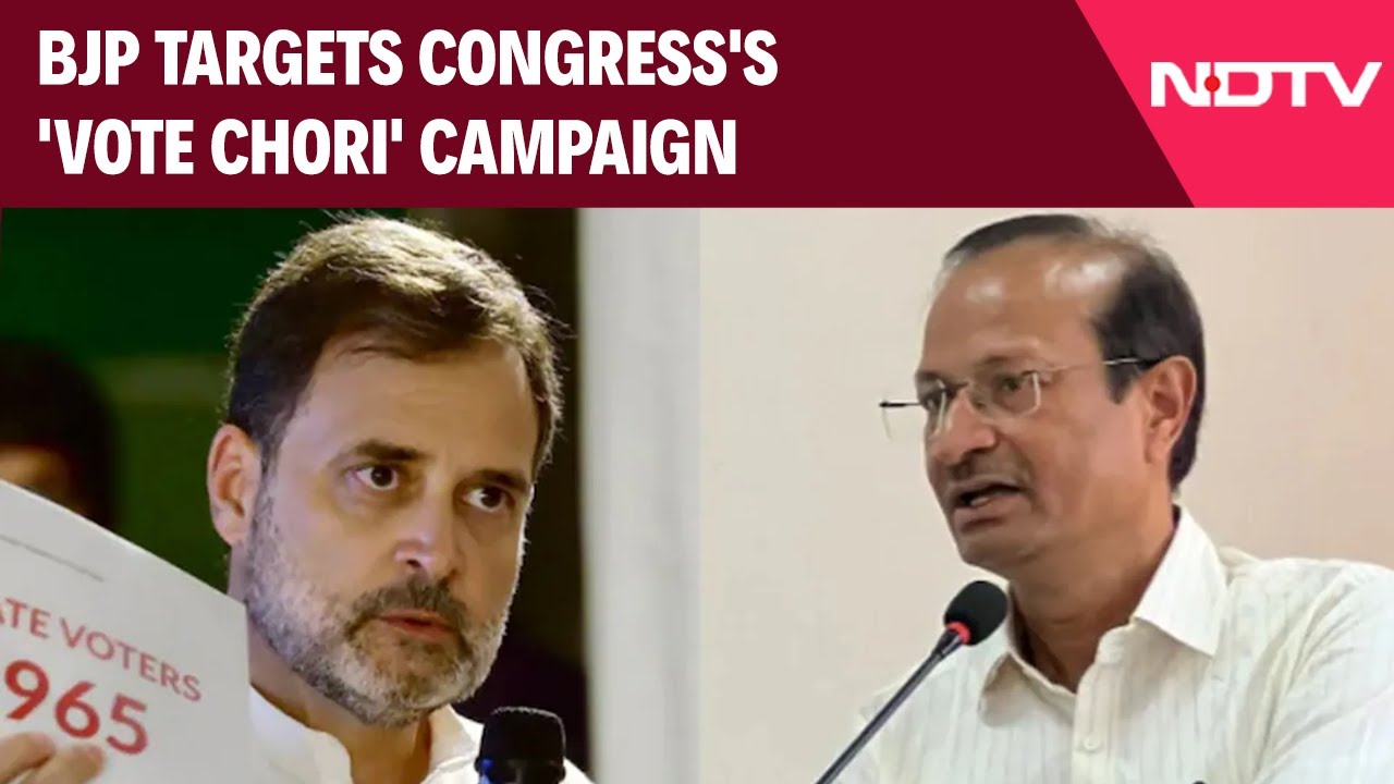 BJP Vs Congress | BJP Targets Congress's 'Vote Chori' Campaign After Psephologist's Apology