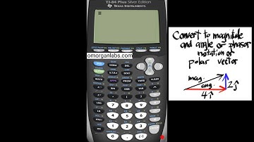 GCT007 TI-84 Convert X,Y to Polar R,theta