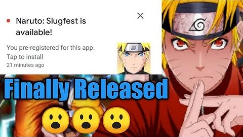 Naruto Slugfest  |Finally Released Today | MMORPG Open World  | For Android & iOS 2020