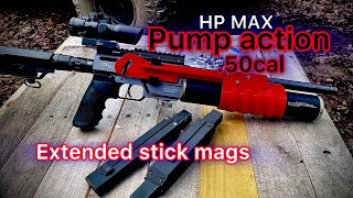 Hp Max .50 Pump Action And Extended Mag Kit 100% Effective