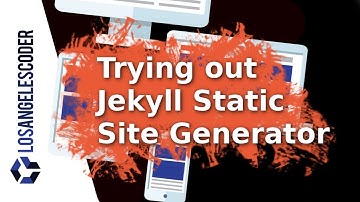Trying out Jekyll static site generator for adding a blog to website