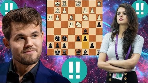 Magnus Carlsen vs Tania Sachdev chess game 18