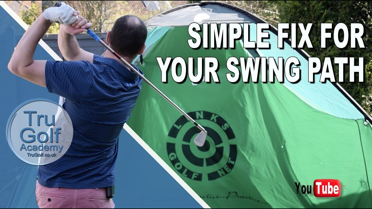 SIMPLE FIX FOR YOUR SWING PATH - YouTube