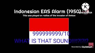 Rating EAS Alarm (including indonesia and malaysia)