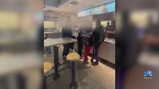 Video: Charges after fight breaks out at Chesapeake Chipotle