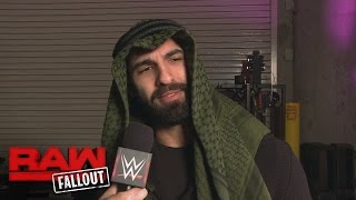 Ariya Daivari agrees to parley on 205 Live: Raw Fallout, Jan. 9, 2017