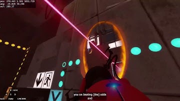 Portal 2 Speedrun Tutorial - Dual Lasers - 12/60