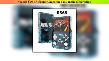 Limited Open Source R36S Retro Handheld Video Game Console Linux System 3.5 Inch IPS Screen Portabl