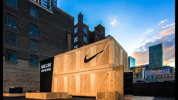 Shipping Containers Customized for Pop-Up Retail Store | Nike.com Live | ASTOUND Group