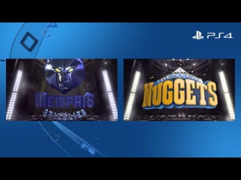 Memphis Grizzles Vs Denver Nuggets Logo Animation