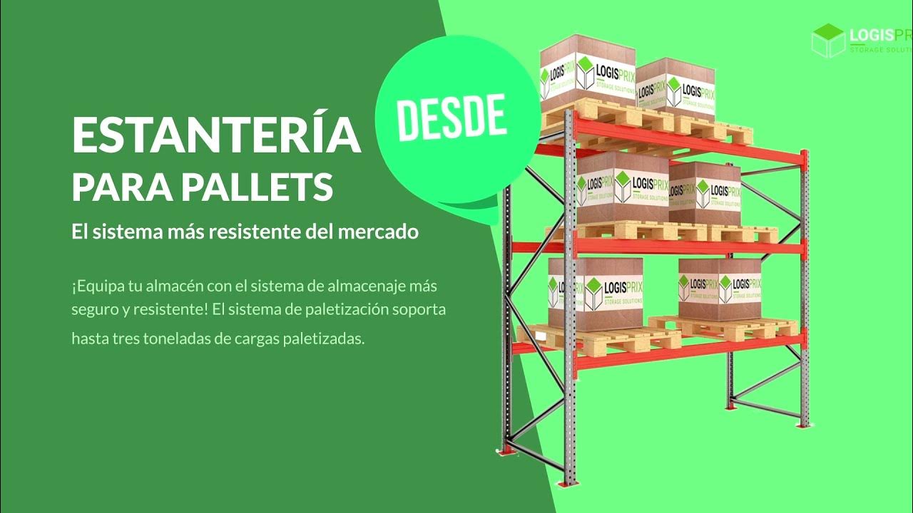 ▷ Estanterías para Almacén - Calidad Industrial - Logisprix ®