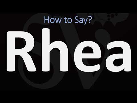 Video: Hoe word je een Rhia?