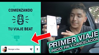 BEAT TUTORIAL 🚗 Primer Viaje para Conductores Nuevos (y como cancelar un viaje) screenshot 2