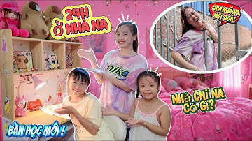 Thử Thách 24H Ở Nhà Na – Mẹ Hà Hí Và Mint Vy Khám Phá Bàn Học Mới Và Chiếc Cổng Bí Ẩn Cực Lạ!