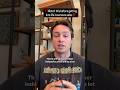 High effort = high reward but be honest with yourself before you jump in #sales