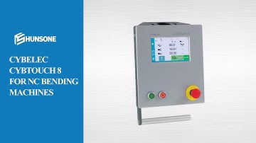 HUNSONE CYBELEC Cybtouch 8 NC Controller Operator Programming Tutorial For Press Brake