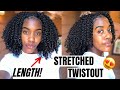 HOW TO STRETCH YOUR TWISTOUT...WITHOUT HEAT! Less Shrinkage, More LENGTH! HIGHLY REQUESTED!