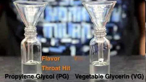 E-liquid - PG or VG?