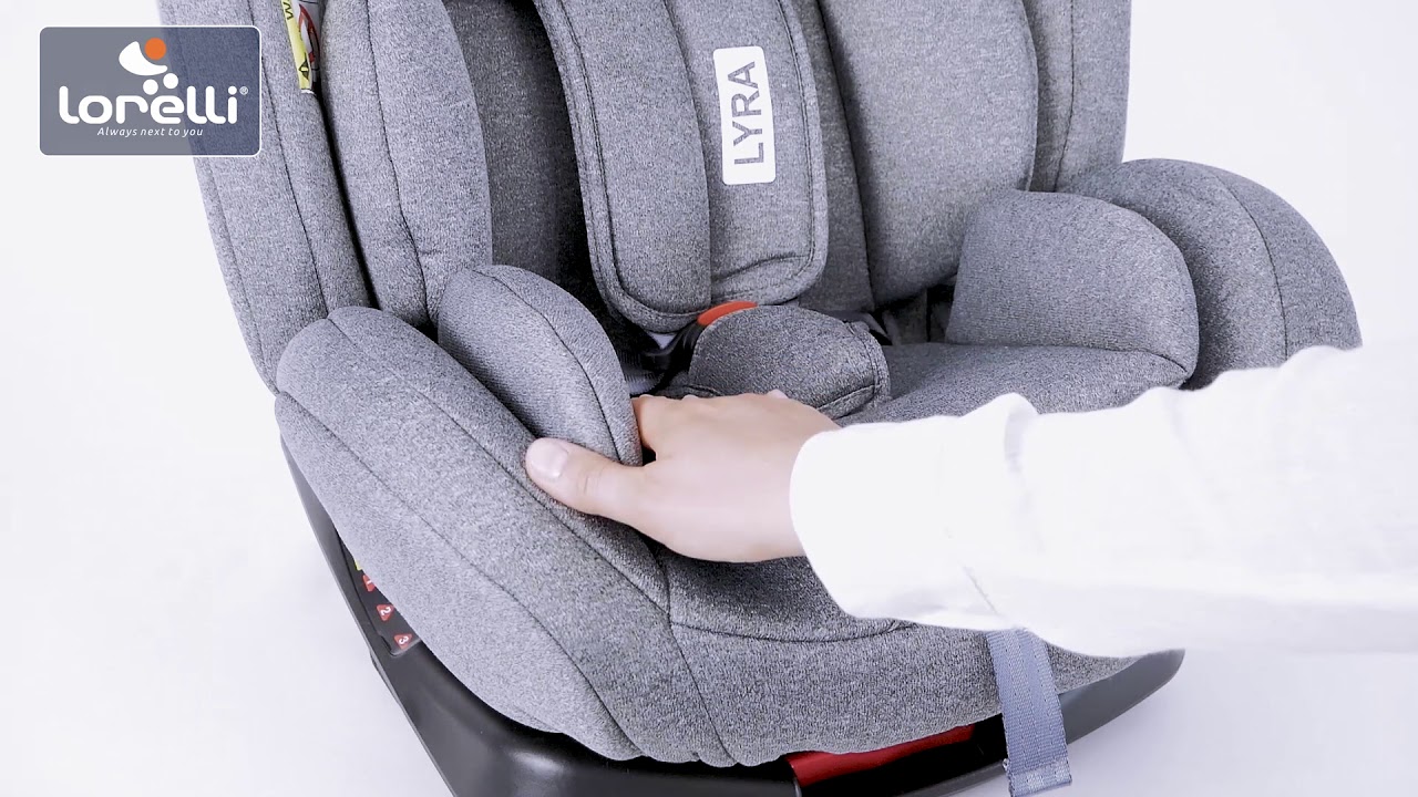 Siège auto bébé ISOFIX groupe 0+/1/2 (0-36 kg) Lyra Lorelli au meilleur  prix