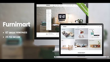 Furnimart - Minimalist Furniture Ecommerce PSD Template | Themeforest Website Templates and Themes