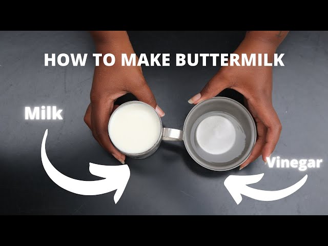 How to make Buttermilk | Easy homemade recipes