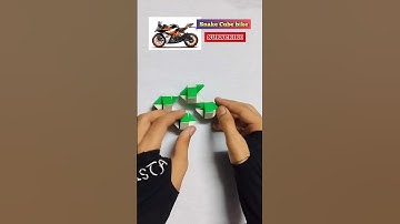 Snake cube bike | 5 minute crafts #shorts #diy #crafts