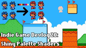 Indie Game Devlog 20 : Shiny Palette Shaders