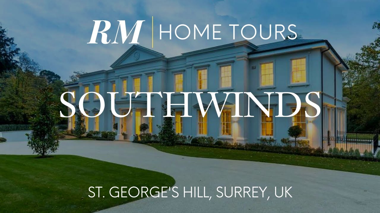 Inside St. Hill Mansion, Southwinds in Weybridge, London