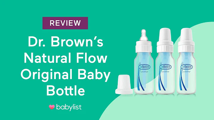 Dr. Brown's Natural Flow Original Baby Bottle Review - Babylist