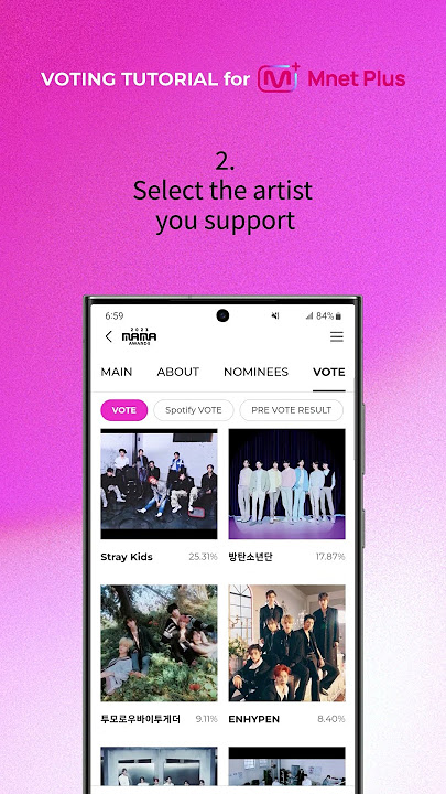 [#2023MAMA] Voting Tutorial for Mnet Plus