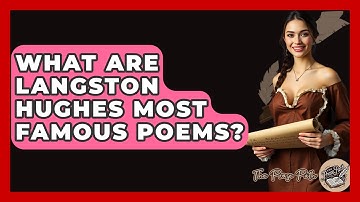 What Are Langston Hughes Most Famous Poems? - The Prose Path