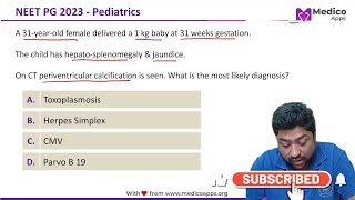 NEET PG 2023 Recall Questions - Internal Medicine - Congenital Infections screenshot 5