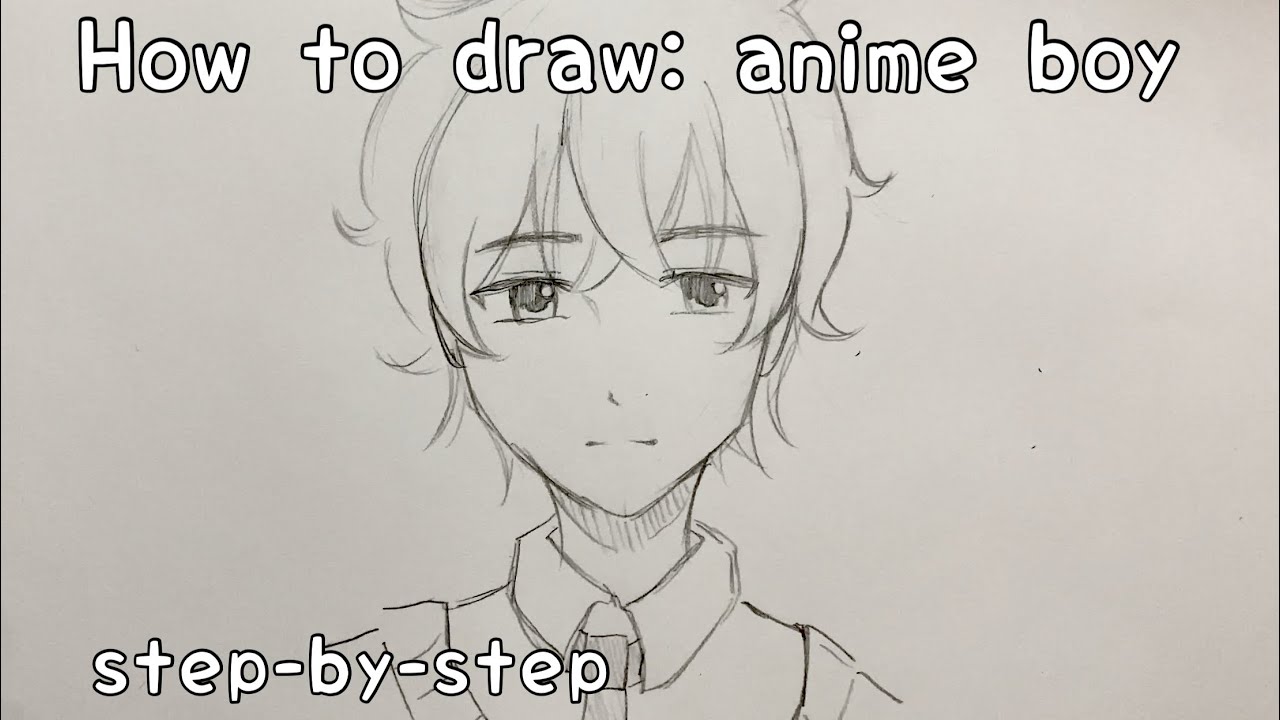 How To Draw Anime: A Step By Step anime drawing by Ben, Yuv