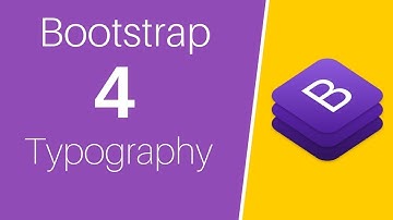 Bootstrap 4 Tutorial [#2] Typography & Alignment || Bootstrap 4 Beta 2017"