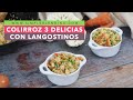 COLIRROZ 3 DELICIAS CON LANGOSTINOS | Arroz de coliflor estilo 3 delicias  | Falso arroz de coliflor